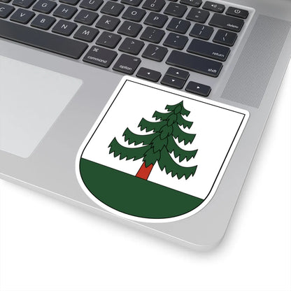 Bauma-blazon (Switzerland) (Coat of Arms) STICKER Vinyl Kiss-Cut Decal - The Sticker Space