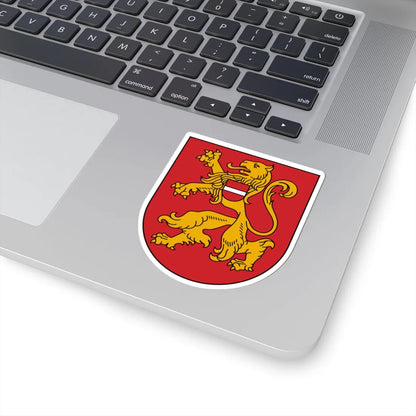 Bauska COA (Latvia) (Coat of Arms) STICKER Vinyl Kiss-Cut Decal - The Sticker Space