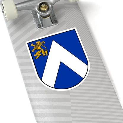 Bauskas novads COA (Latvia) (Coat of Arms) STICKER Vinyl Kiss-Cut Decal - The Sticker Space