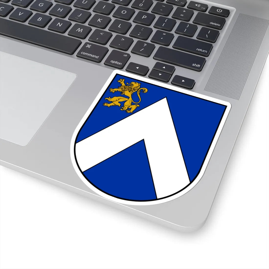 Bauskas novads COA (Latvia) (Coat of Arms) STICKER Vinyl Kiss-Cut Decal - The Sticker Space