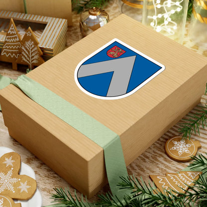 Bauskas rajona ģerbonis (Latvia) (Coat of Arms) STICKER Vinyl Kiss-Cut Decal - The Sticker Space