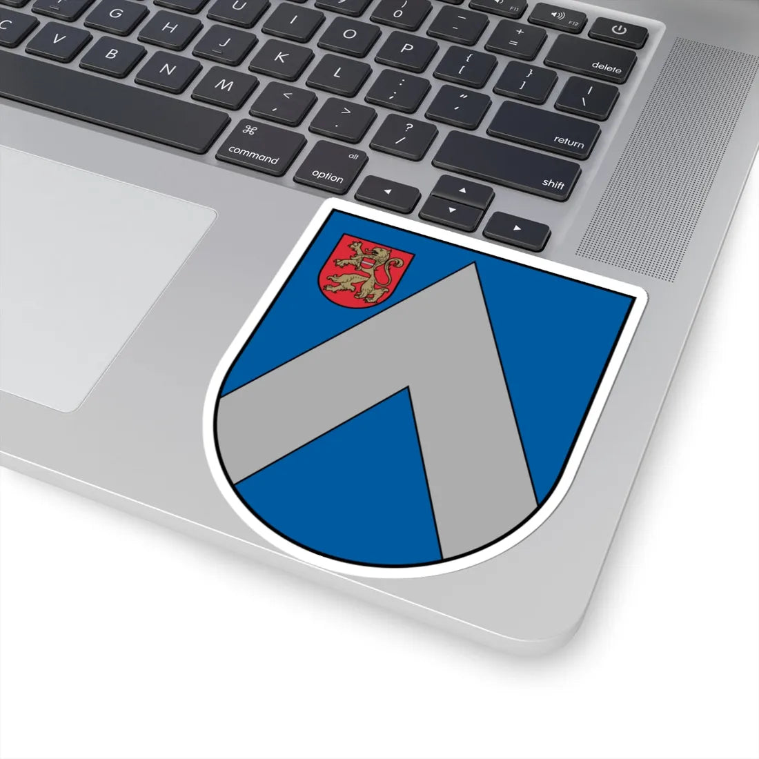 Bauskas rajona ģerbonis (Latvia) (Coat of Arms) STICKER Vinyl Kiss-Cut Decal - The Sticker Space