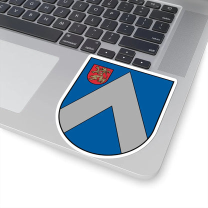 Bauskas rajona ģerbonis (Latvia) (Coat of Arms) STICKER Vinyl Kiss-Cut Decal - The Sticker Space