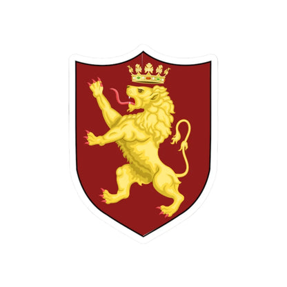 Bavari Genova-Stemma (Italy) (Coat of Arms) STICKER Vinyl Kiss-Cut Decal 2 Inch White - The Sticker Space