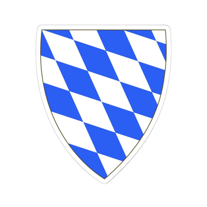 Bavaria Wittelsbach coa medieval (Germany) (Coat of Arms) STICKER Vinyl Kiss-Cut Decal 6 Inch White - The Sticker Space