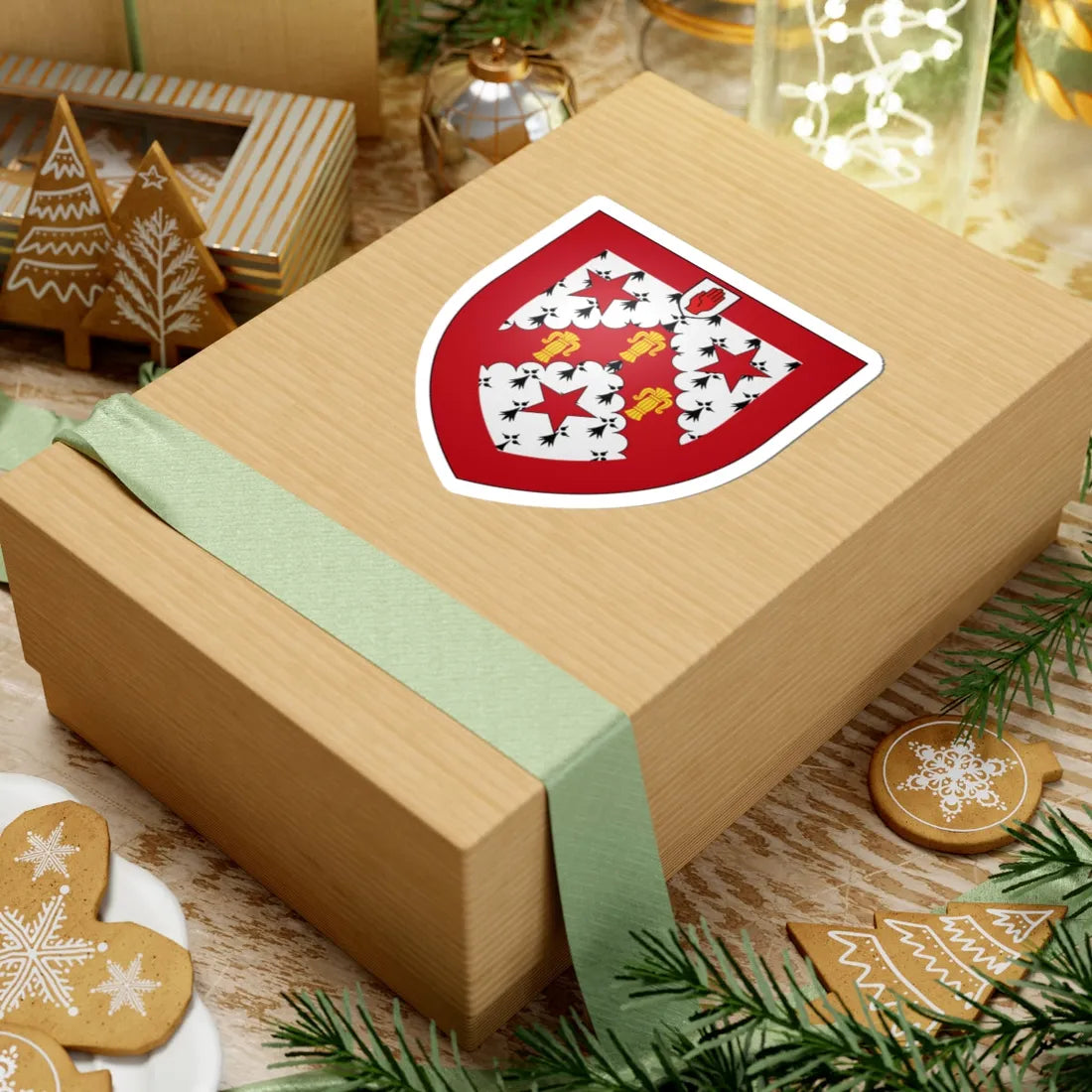 Baxster Baronets of Kilmaron arms (Scotland) (Coat of Arms) STICKER Vinyl Kiss-Cut Decal - The Sticker Space