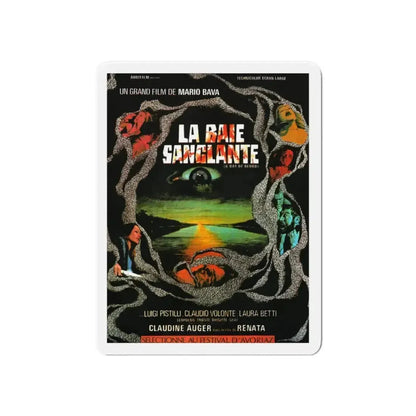 BAY OF BLOOD 1971 Movie Poster - Refrigerator Magnet - The Sticker Space