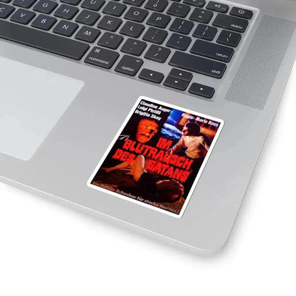 BAY OF BLOOD (GERMAN) 1971 Movie Poster - STICKER Vinyl Kiss-Cut Decal - The Sticker Space