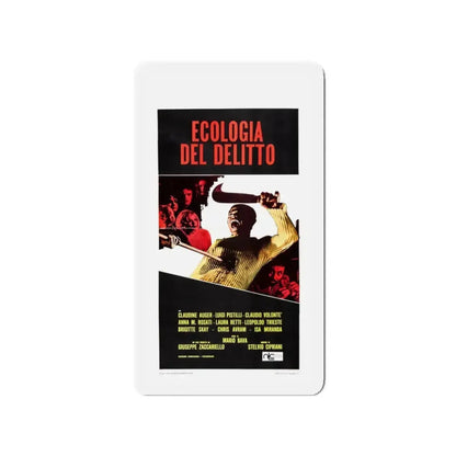 BAY OF BLOOD (ITALIAN) 2 1971 Movie Poster - Refrigerator Magnet 3 Inch - The Sticker Space