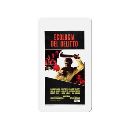 BAY OF BLOOD (ITALIAN) 2 1971 Movie Poster - Refrigerator Magnet - The Sticker Space