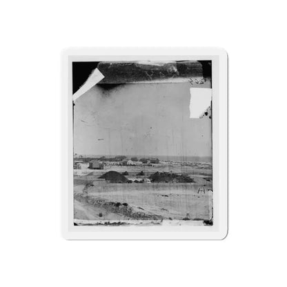 Bay Point, South Carolina. Fort Beauregard (U.S. Civil War) Refrigerator Magnet 6 Inch Die-Cut - The Sticker Space