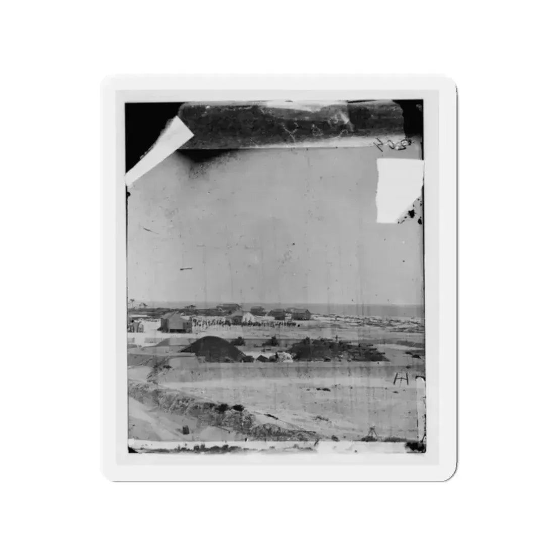 Bay Point, South Carolina. Fort Beauregard (U.S. Civil War) Refrigerator Magnet - The Sticker Space