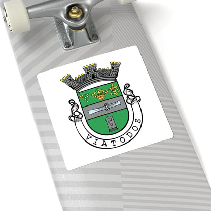 BCL-viatodos (Portugal) (Coat of Arms) STICKER Vinyl Kiss-Cut Decal - The Sticker Space