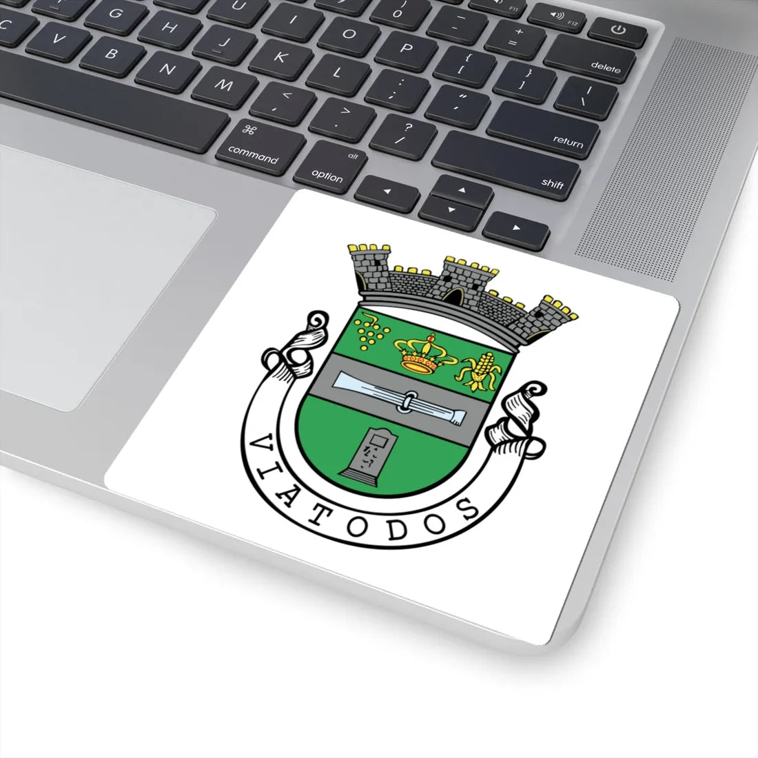 BCL-viatodos (Portugal) (Coat of Arms) STICKER Vinyl Kiss-Cut Decal - The Sticker Space
