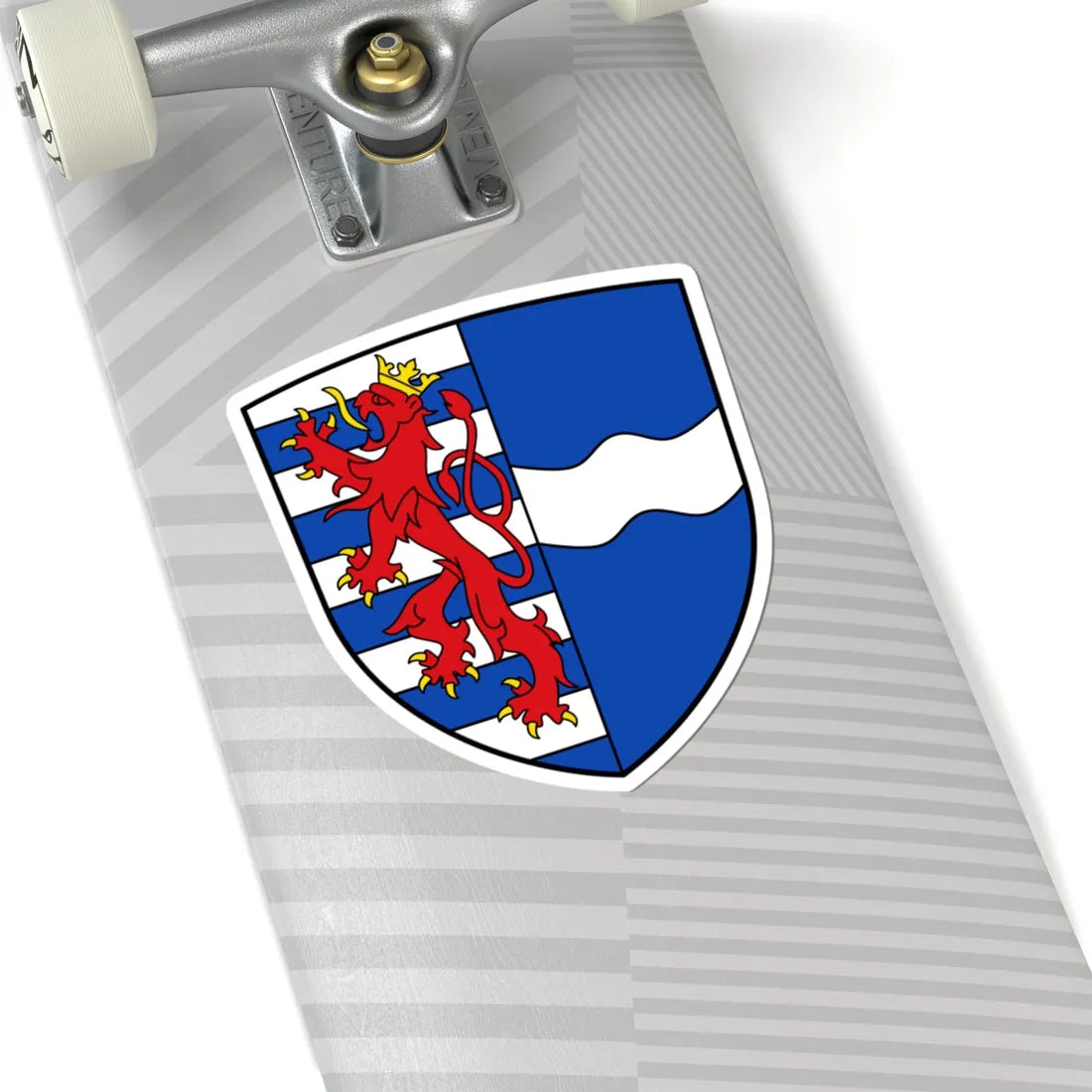 BE Amel COA (Belgium) (Coat of Arms) STICKER Vinyl Kiss-Cut Decal - The Sticker Space