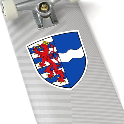 BE Amel COA (Belgium) (Coat of Arms) STICKER Vinyl Kiss-Cut Decal - The Sticker Space