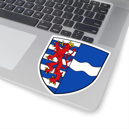 BE Amel COA (Belgium) (Coat of Arms) STICKER Vinyl Kiss-Cut Decal - The Sticker Space