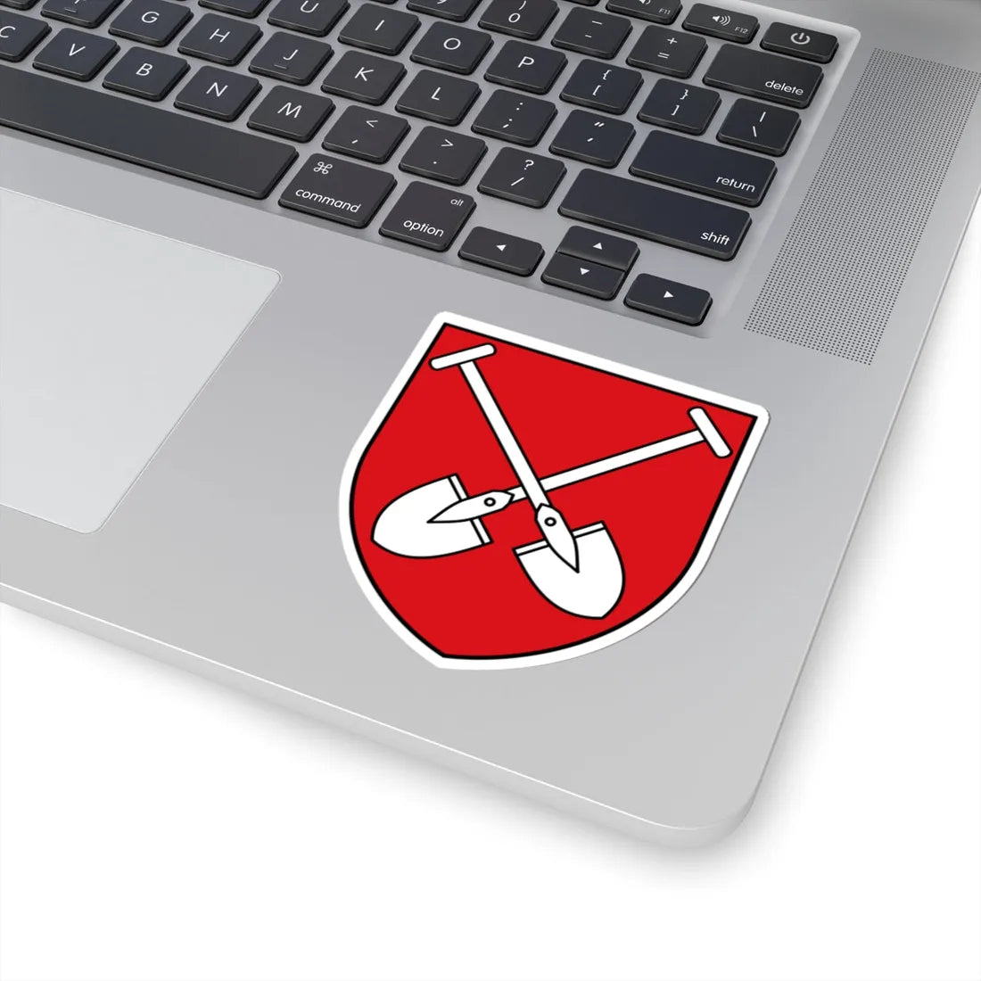 BE Buetgenbach COA (Belgium) (Coat of Arms) STICKER Vinyl Kiss-Cut Decal - The Sticker Space