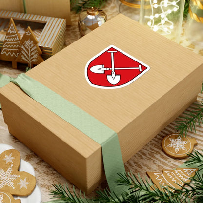 BE Buetgenbach COA (Belgium) (Coat of Arms) STICKER Vinyl Kiss-Cut Decal - The Sticker Space