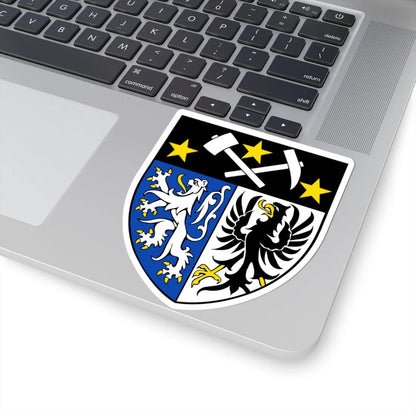 BE Kelmis COA (Belgium) (Coat of Arms) STICKER Vinyl Kiss-Cut Decal - The Sticker Space