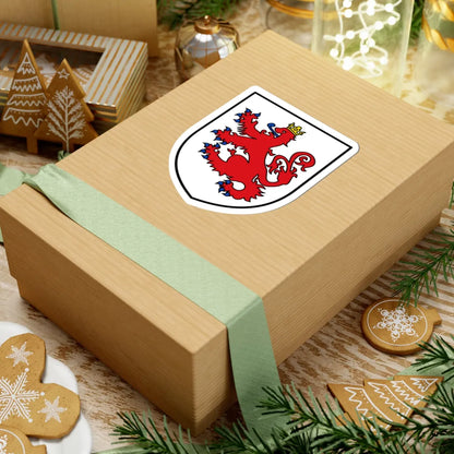 BE Sankt Vith COA (Belgium) (Coat of Arms) STICKER Vinyl Kiss-Cut Decal - The Sticker Space