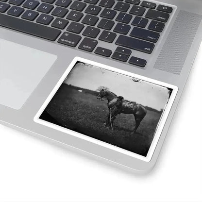 Bealeton, Va.  Capt. Henry Page, Assistant Quartermaster, at Army of the Potomac Headquarters (U.S. Civil War) STICKER Vinyl Kiss-Cut Decal - The Sticker Space