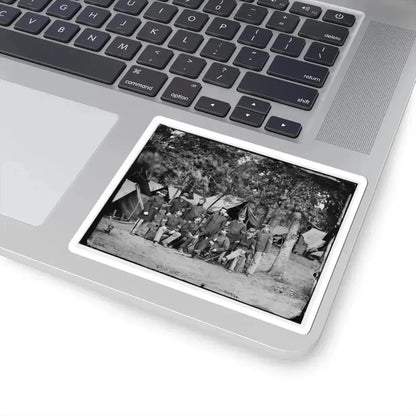 Bealeton, Va. Officers and Noncommissioned Officers of Co. D, 93D New York Infantry (U.S. Civil War) STICKER Vinyl Kiss-Cut Decal - The Sticker Space