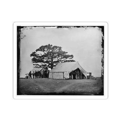 Bealeton, Va.  Sutler's Tent at Army of the Potomac Headquarters (U.S. Civil War) STICKER Vinyl Kiss-Cut Decal 2 Inch White - The Sticker Space