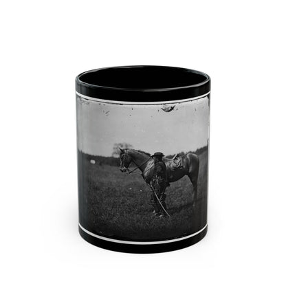 Bealeton, Va.  Capt. Henry Page, Assistant Quartermaster, At Army Of The Potomac Headquarters (U.S. Civil War) Black Coffee Mug