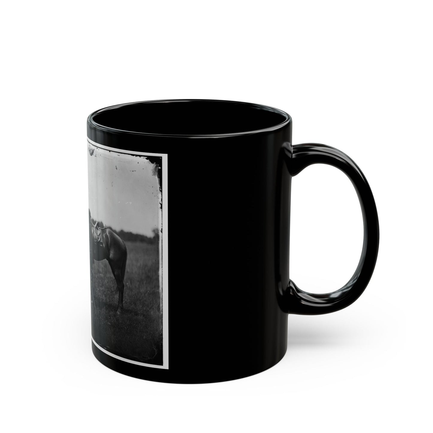 Bealeton, Va.  Capt. Henry Page, Assistant Quartermaster, At Army Of The Potomac Headquarters (U.S. Civil War) Black Coffee Mug