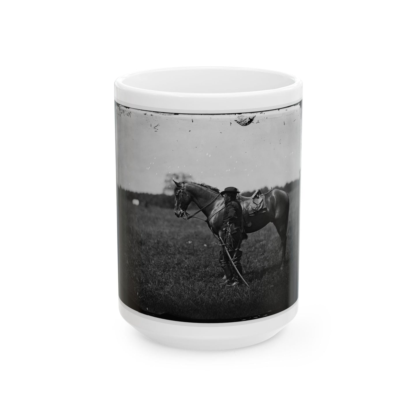 Bealeton, Va.  Capt. Henry Page, Assistant Quartermaster, At Army Of The Potomac Headquarters (U.S. Civil War) White Coffee Mug