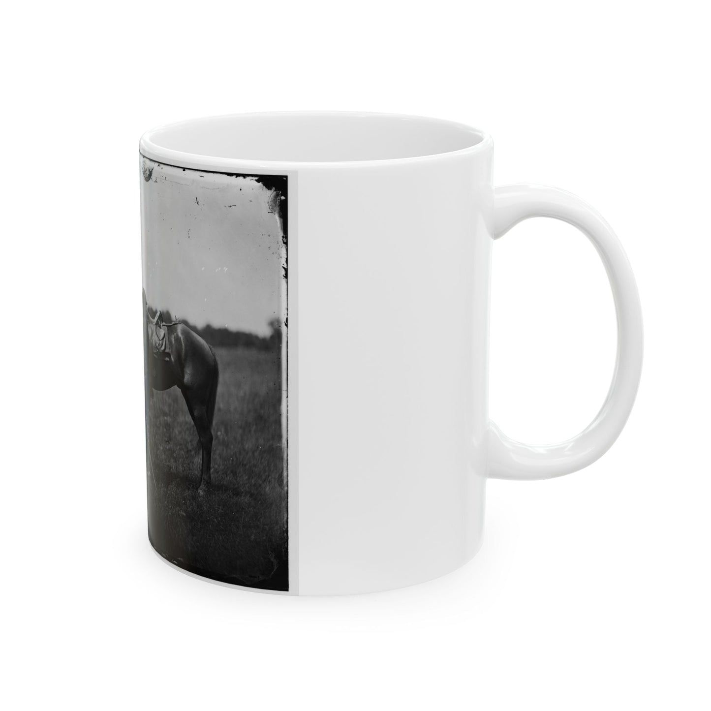 Bealeton, Va.  Capt. Henry Page, Assistant Quartermaster, At Army Of The Potomac Headquarters (U.S. Civil War) White Coffee Mug