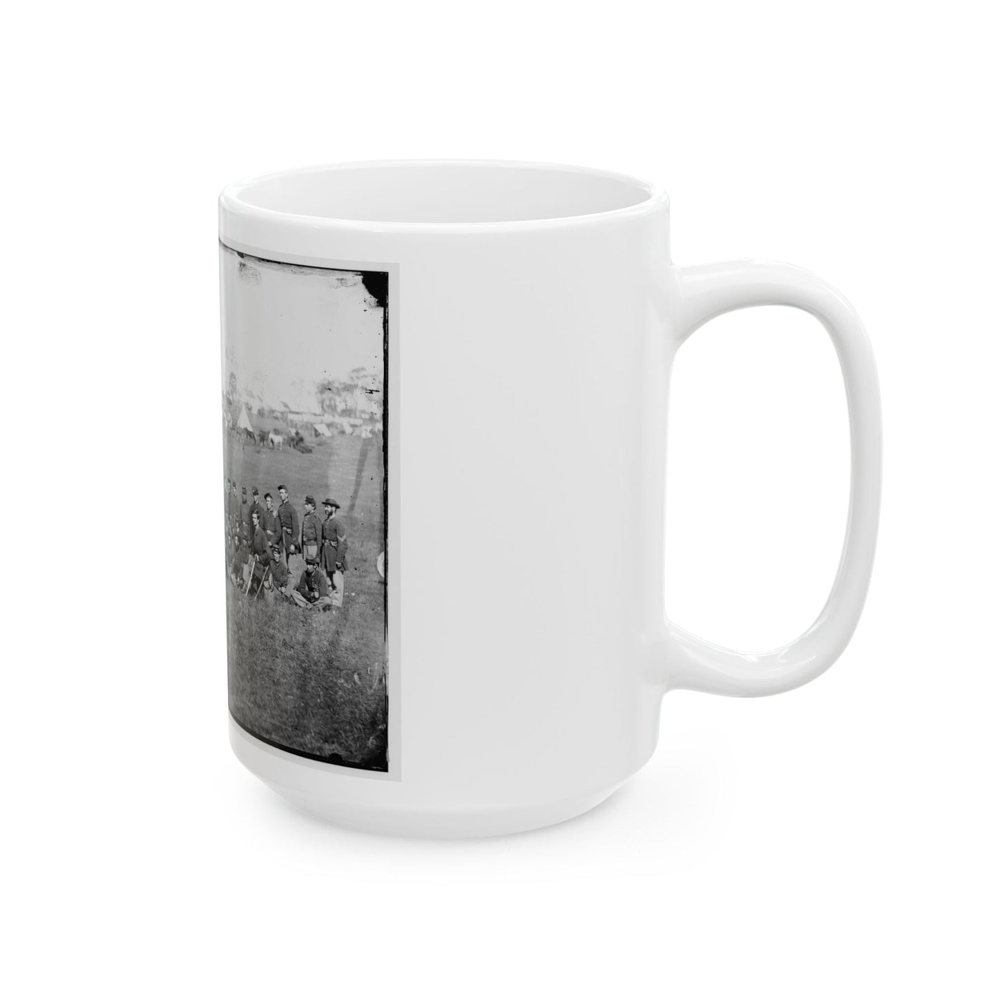 Bealeton, Va. Company G, 93d New York Infantry (U.S. Civil War) White Coffee Mug