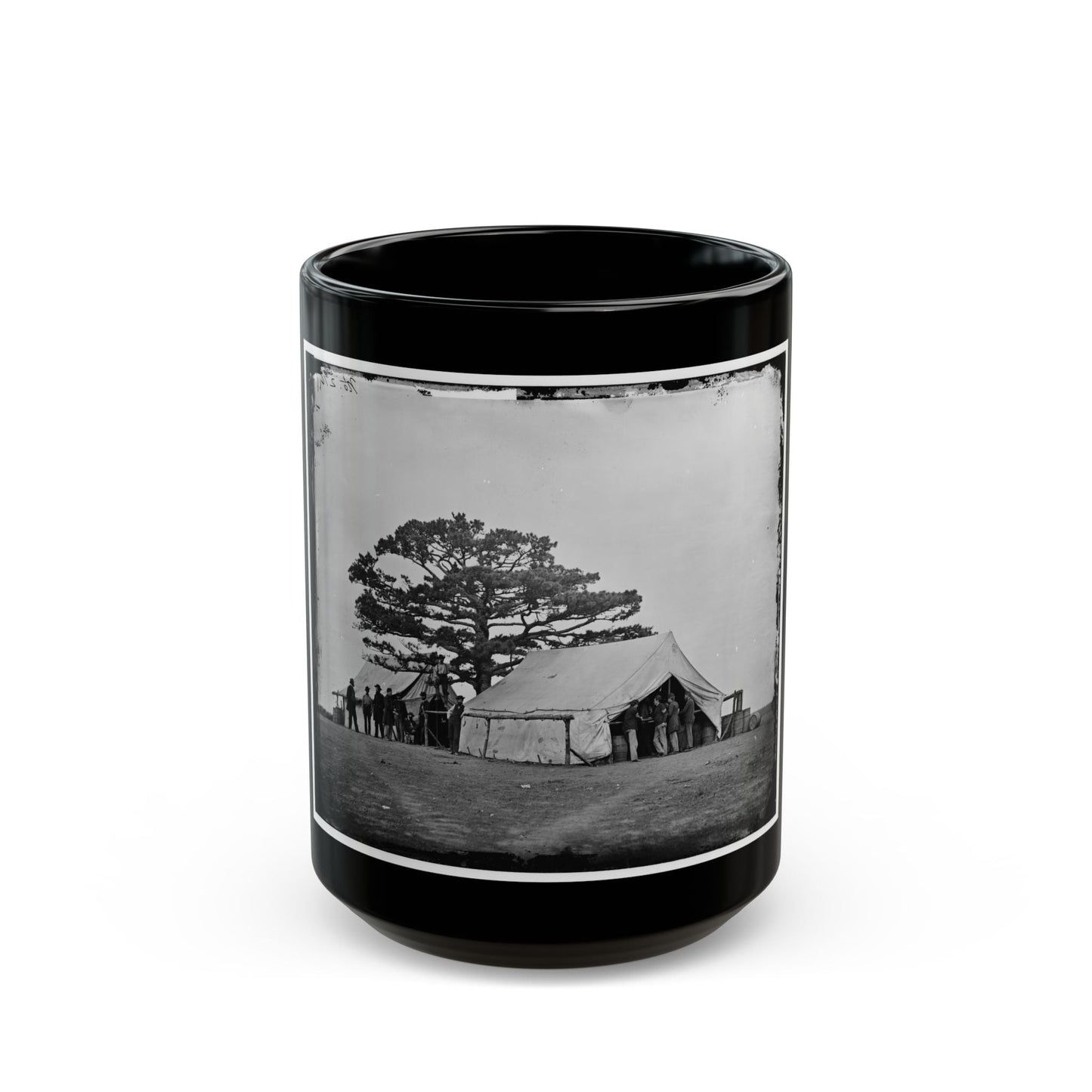 Bealeton, Va.  Sutler's Tent At Army Of The Potomac Headquarters (U.S. Civil War) Black Coffee Mug