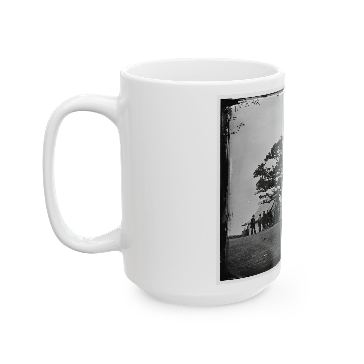 Bealeton, Va.  Sutler's Tent At Army Of The Potomac Headquarters (U.S. Civil War) White Coffee Mug