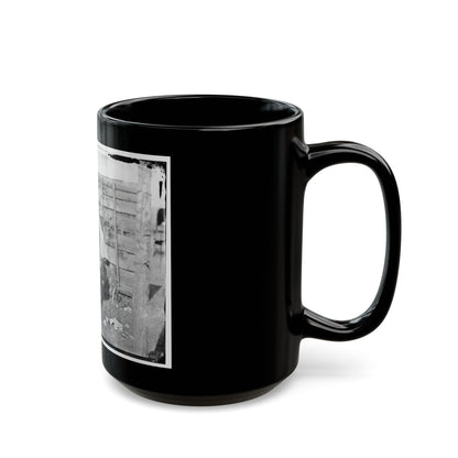 Bealeton, Virginia . John Henry, Servant, At Headquarters, 3d Army Corps, Army Of The Potomac (U.S. Civil War) Black Coffee Mug