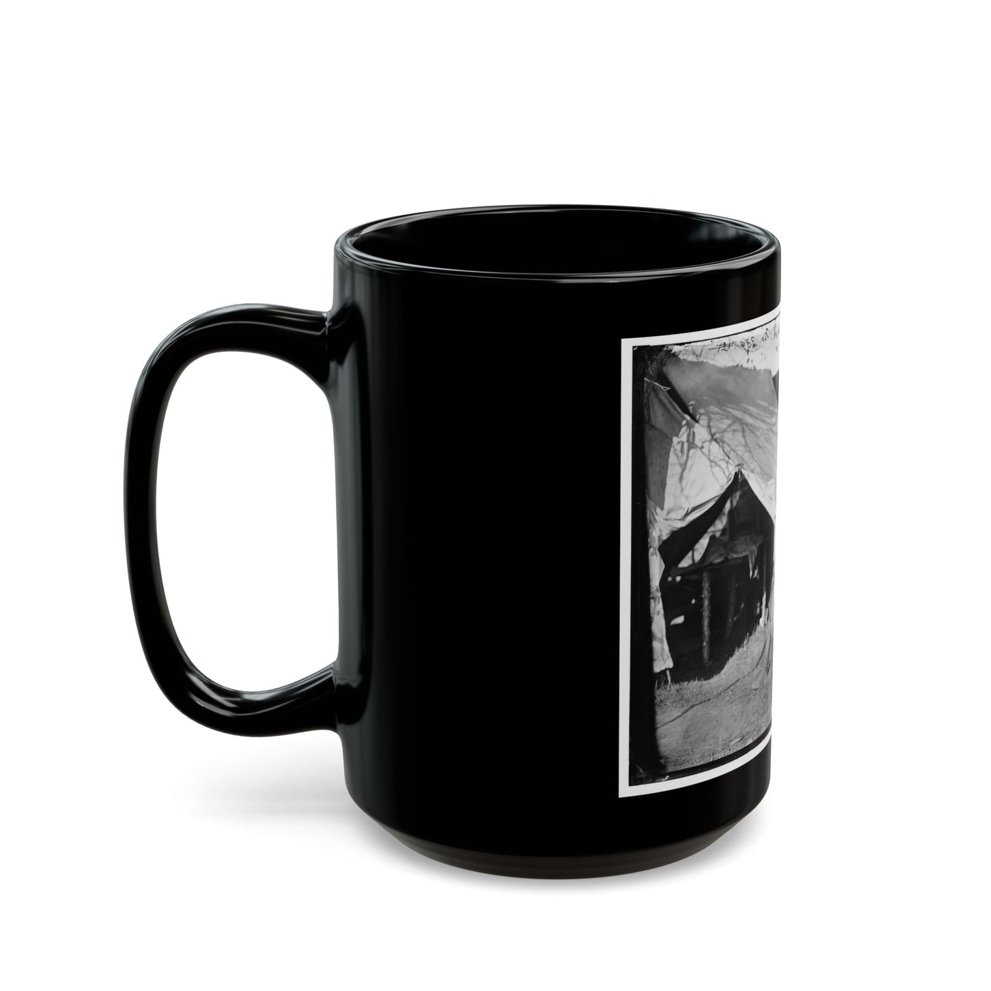 Bealeton, Virginia . John Henry, Servant, At Headquarters, 3d Army Corps, Army Of The Potomac (U.S. Civil War) Black Coffee Mug