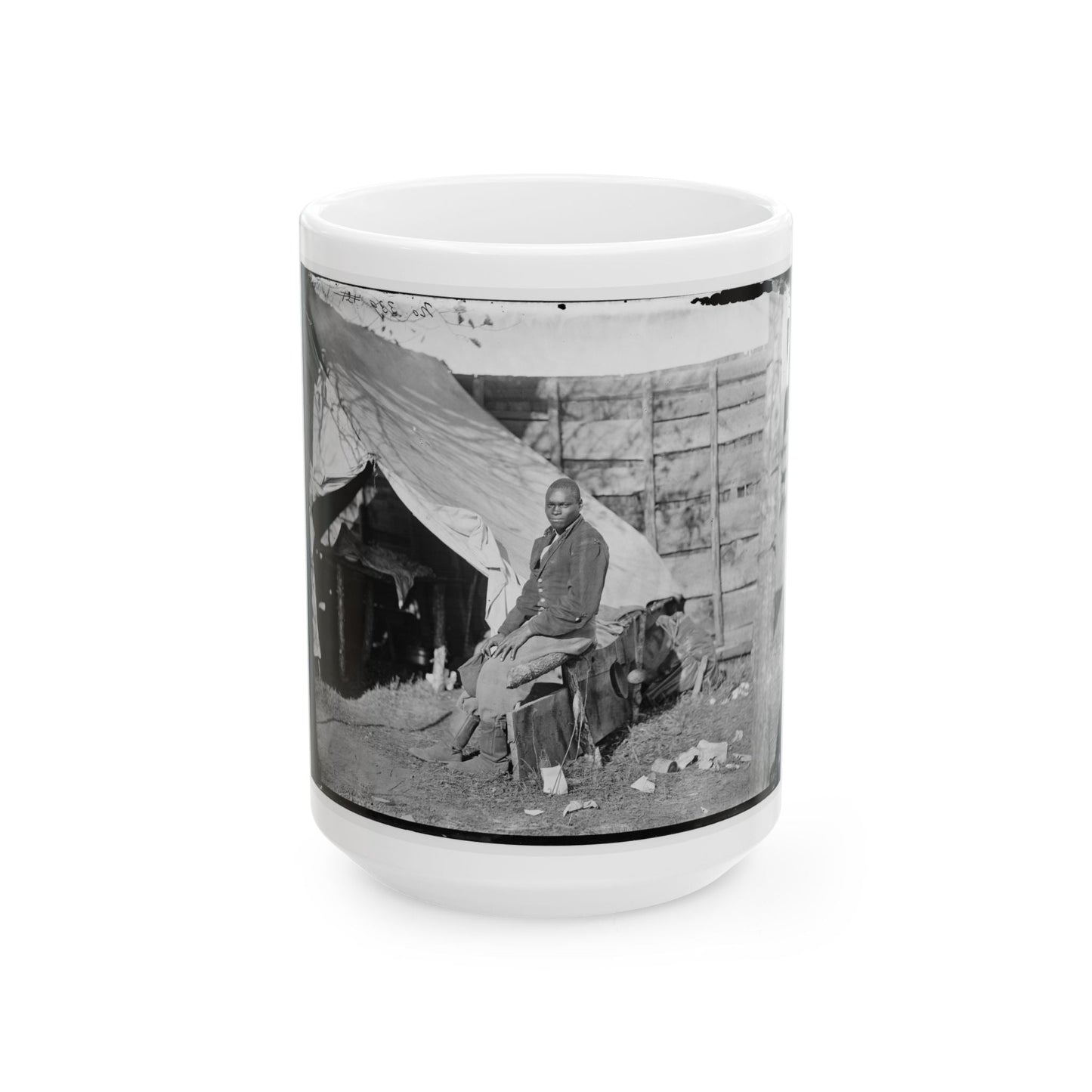 Bealeton, Virginia . John Henry, Servant, At Headquarters, 3d Army Corps, Army Of The Potomac (U.S. Civil War) White Coffee Mug