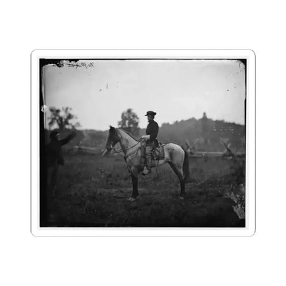 Bealeton, Virginia. Captain Henry Page, A. Q. M. Army of the Potomac Headquarters (U.S. Civil War) STICKER Vinyl Kiss-Cut Decal 2 Inch White - The Sticker Space