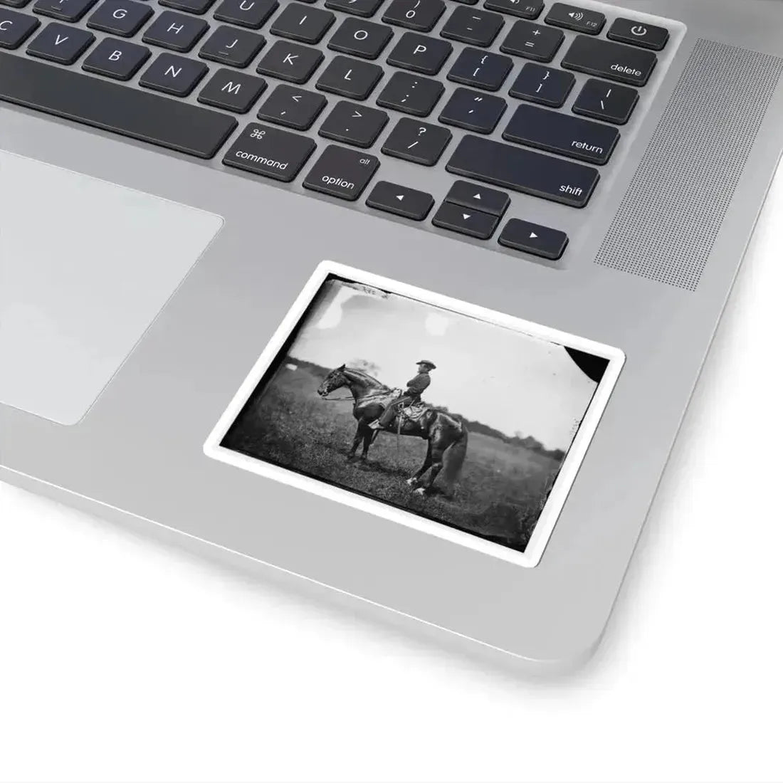 Bealeton, Virginia. Captain Henry Page, Assistant Quartermaster, at Army of the Potomac Headquarters (U.S. Civil War) STICKER Vinyl Kiss-Cut Decal - The Sticker Space