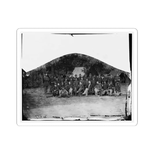 Bealeton, Virginia. Company I, 93D New York Infantry (U.S. Civil War) STICKER Vinyl Kiss-Cut Decal 2 Inch White - The Sticker Space