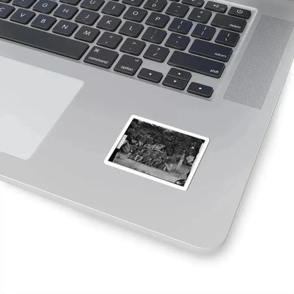 Bealeton, Virginia. Officers and Non-Commissioned Officers of Company D, 93D New York Infantry (U.S. Civil War) STICKER Vinyl Kiss-Cut Decal - The Sticker Space