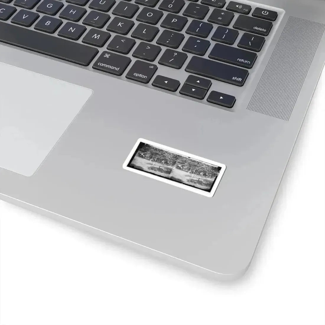 Bealeton, Virginia. View of Camp of 93D New York Volunteers (U.S. Civil War) STICKER Vinyl Kiss-Cut Decal - The Sticker Space