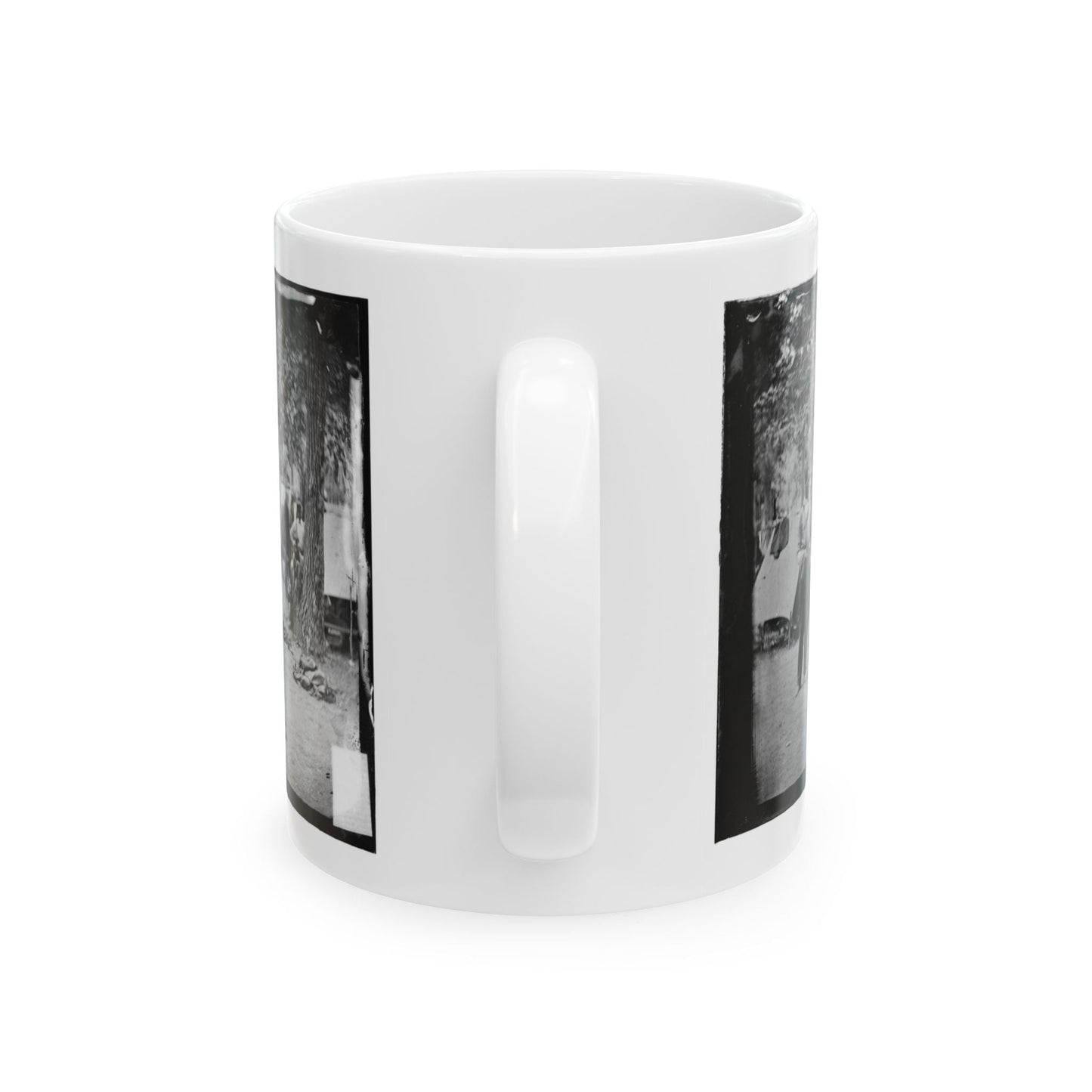 Bealeton, Virginia. Army Of The Potomac Officer's Mess Of Company D, 93d New York Infantry (U.S. Civil War) White Coffee Mug