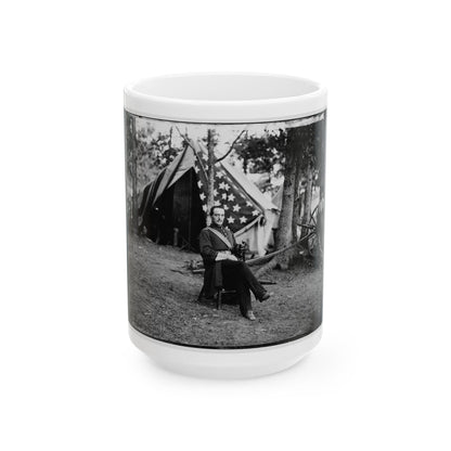 Bealeton, Virginia. Capt. Cunningham Of Gen. T.F. Meagher's Staff (U.S. Civil War) White Coffee Mug