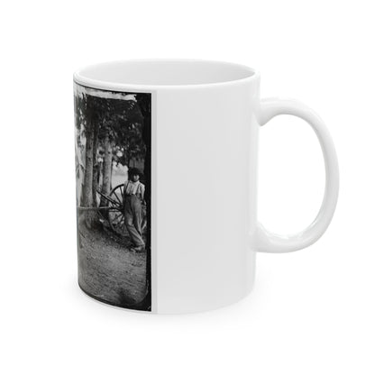 Bealeton, Virginia. Capt. Cunningham Of Gen. T.F. Meagher's Staff (U.S. Civil War) White Coffee Mug