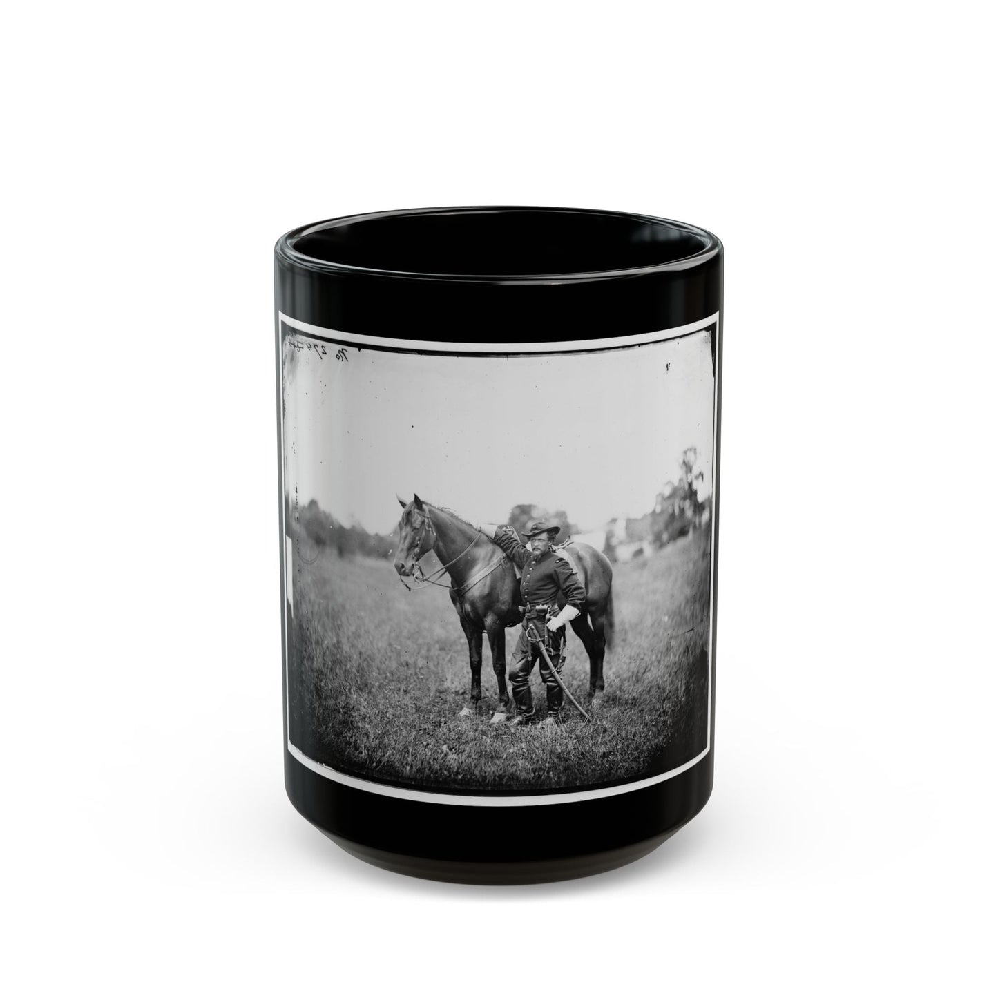 Bealeton, Virginia. Capt. Henry Page, Assistant Quarter Master, At Army Of The Potomac Headquarters (U.S. Civil War) Black Coffee Mug