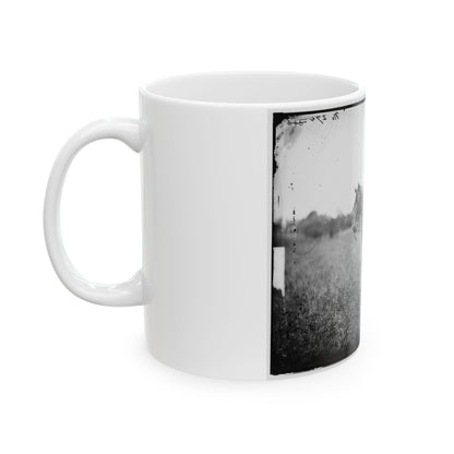 Bealeton, Virginia. Capt. Henry Page, Assistant Quarter Master, At Army Of The Potomac Headquarters (U.S. Civil War) White Coffee Mug