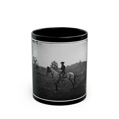 Bealeton, Virginia. Captain Henry Page, A. Q. M. Army Of The Potomac Headquarters (U.S. Civil War) Black Coffee Mug