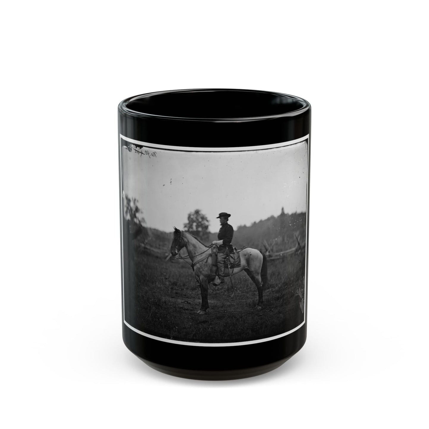 Bealeton, Virginia. Captain Henry Page, A. Q. M. Army Of The Potomac Headquarters (U.S. Civil War) Black Coffee Mug